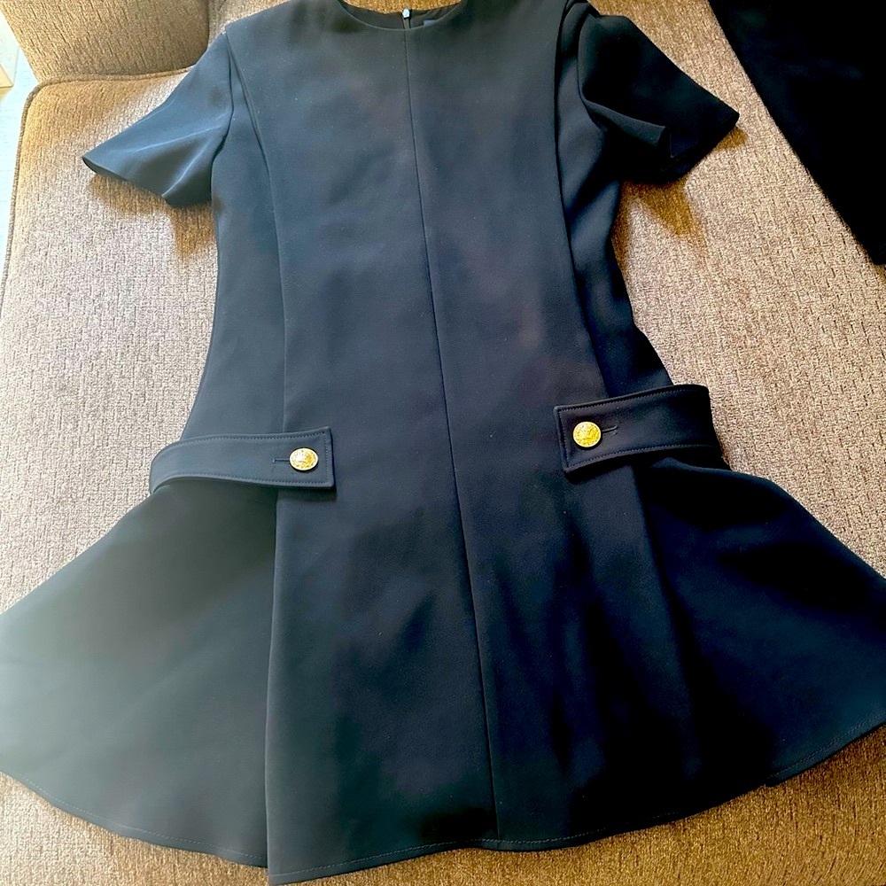 Louis Vuitton Black 3 Piece Suit! Blazer, Skirt and Dress!!!!